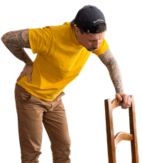 mal au dos se tenir sur une chaise julien