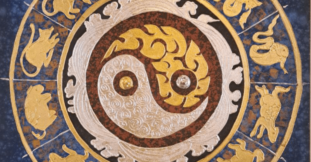 motif zen yin yang julien